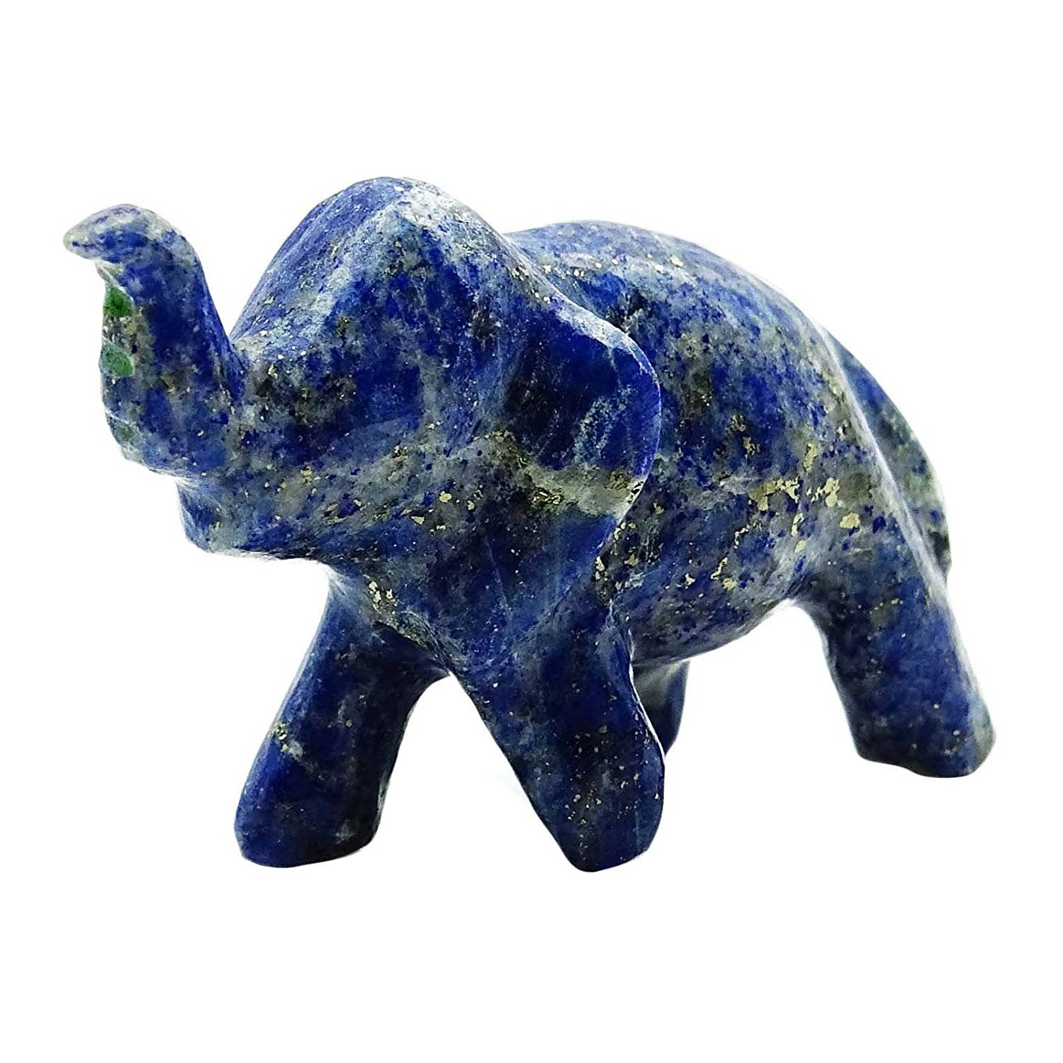 Harmonize Blau Lapislazuli Mini Elefant Reiki Healing Stein Geschenk-F2k