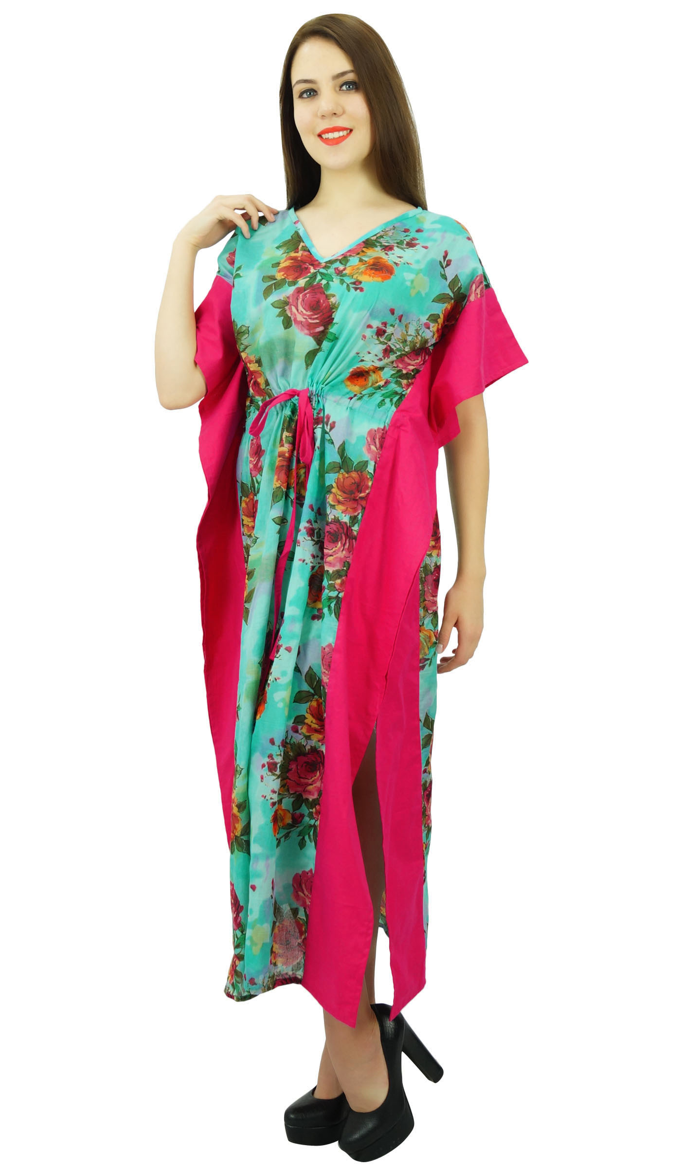 drawstring kaftan