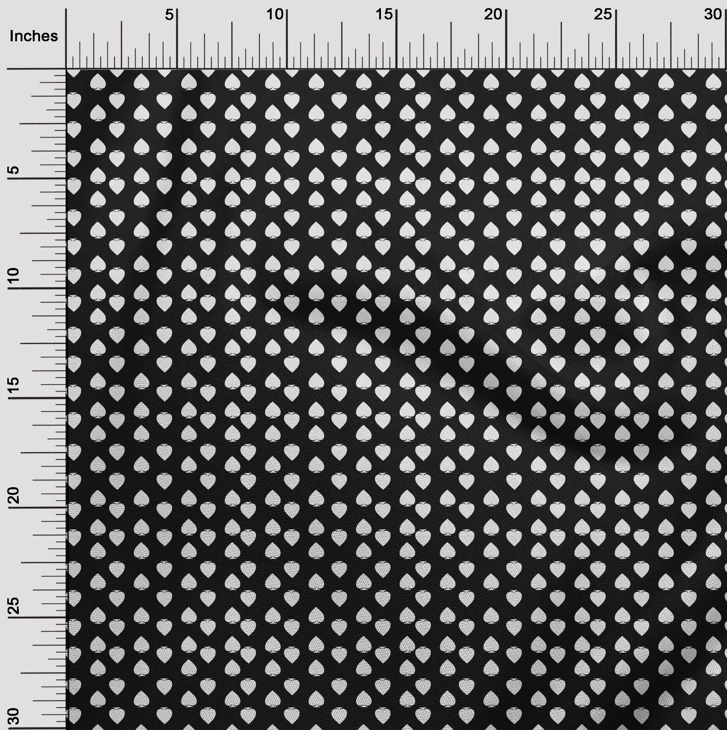 oneoone cotton flex black fabric poker card sewing material print v36 ebay