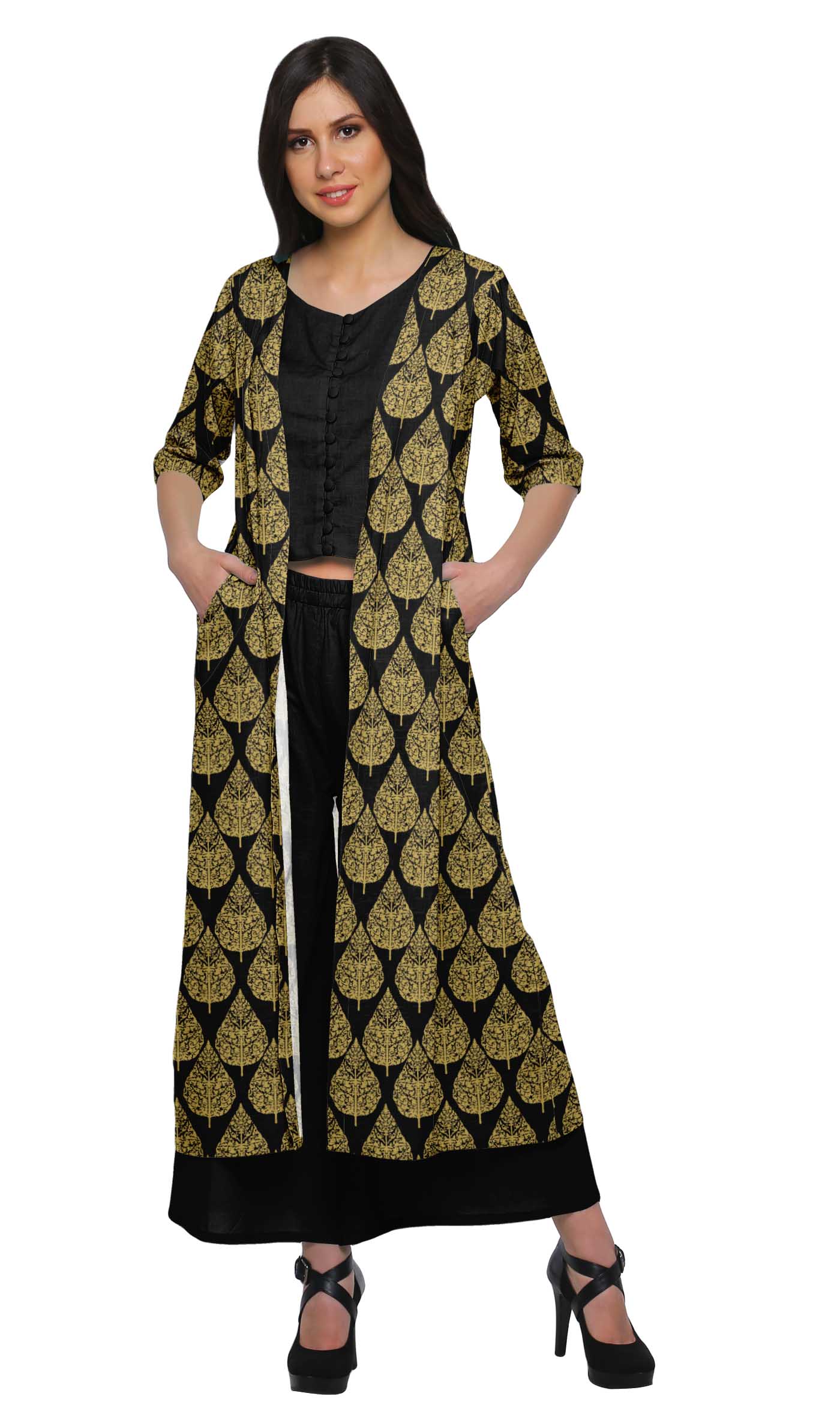 Moomaya Crop Top Palazzo With Shrug Set Women Ethnic Indian Clothing Bp 700a Ebay You can also go for shirts and kurtas. usd