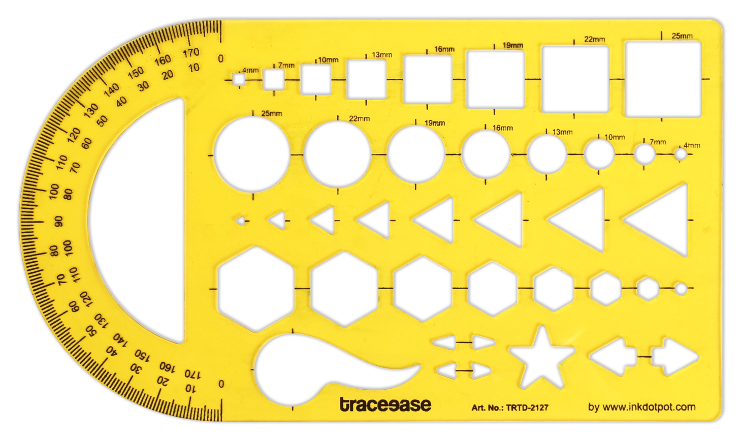 traceease geometry drafting combination stencils geometric drawing nrw ebay