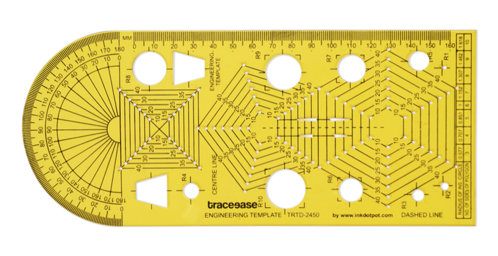 TRACEEASE HOUSE PLAN Drafting Ruler,Technical Drawing Template