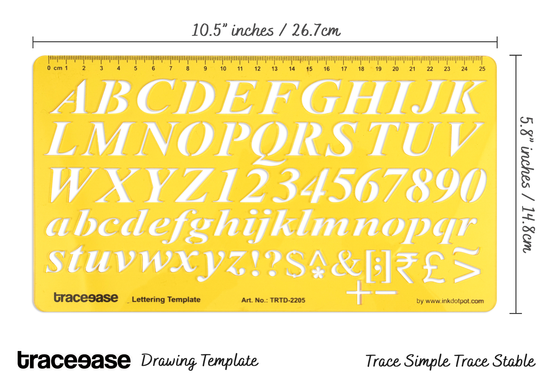 Traceease template alphabet letters traceease shift ft2 10 02 picclick