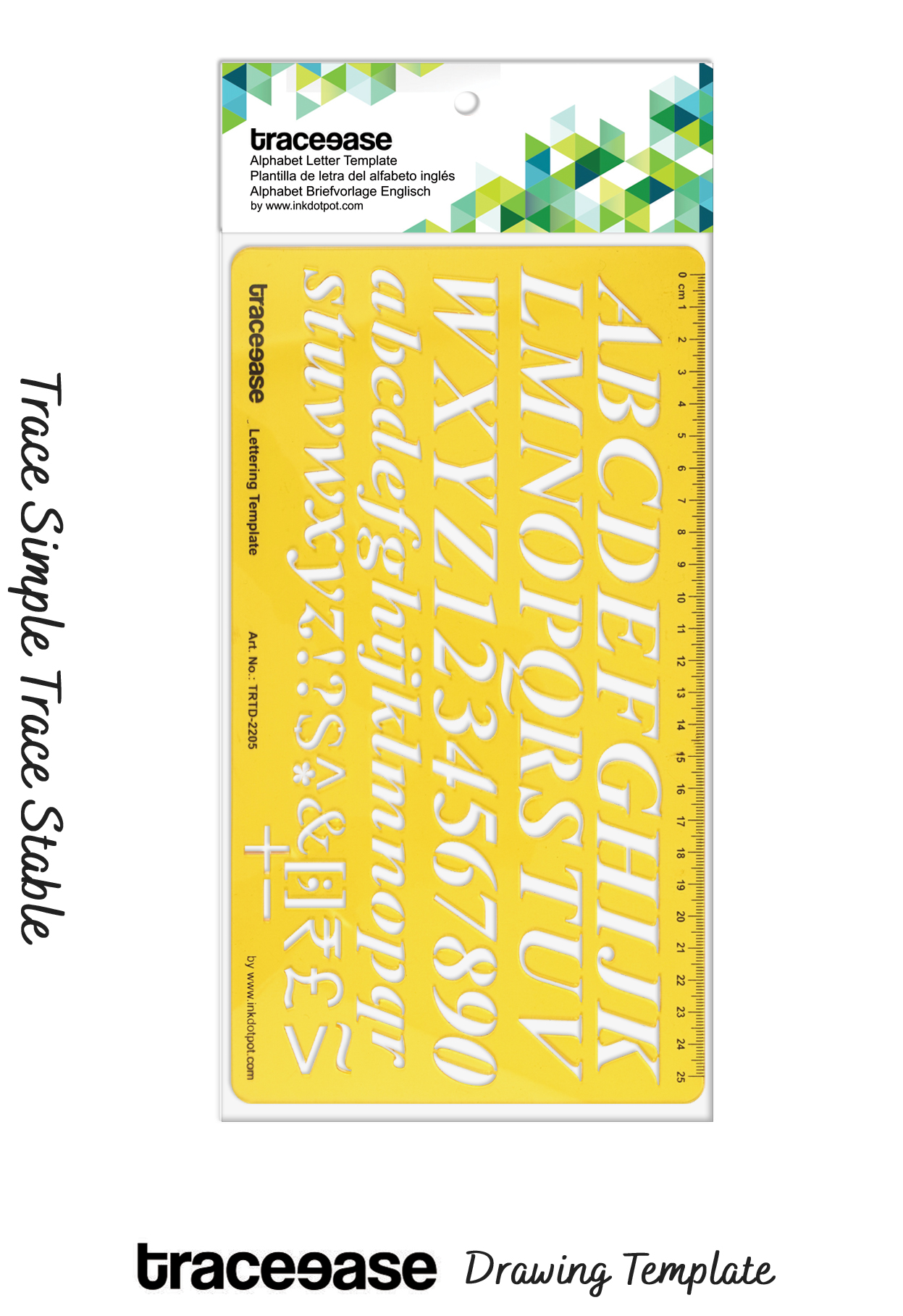 Traceease template alphabet letters traceease shift ft2 10 02 picclick