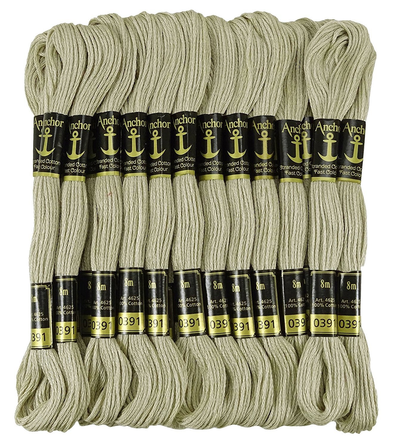 échevettes mix solide & varigated 25 ANCHOR coton perlé cross stitch thread floss