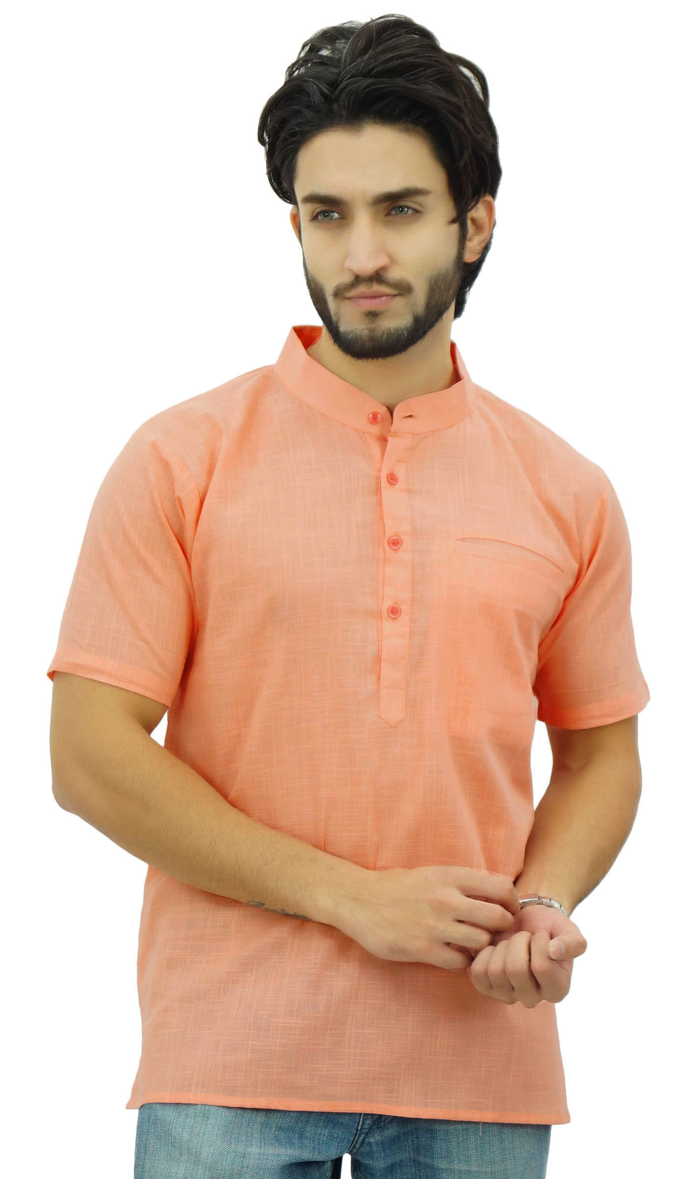 mandarin collar shirts uk