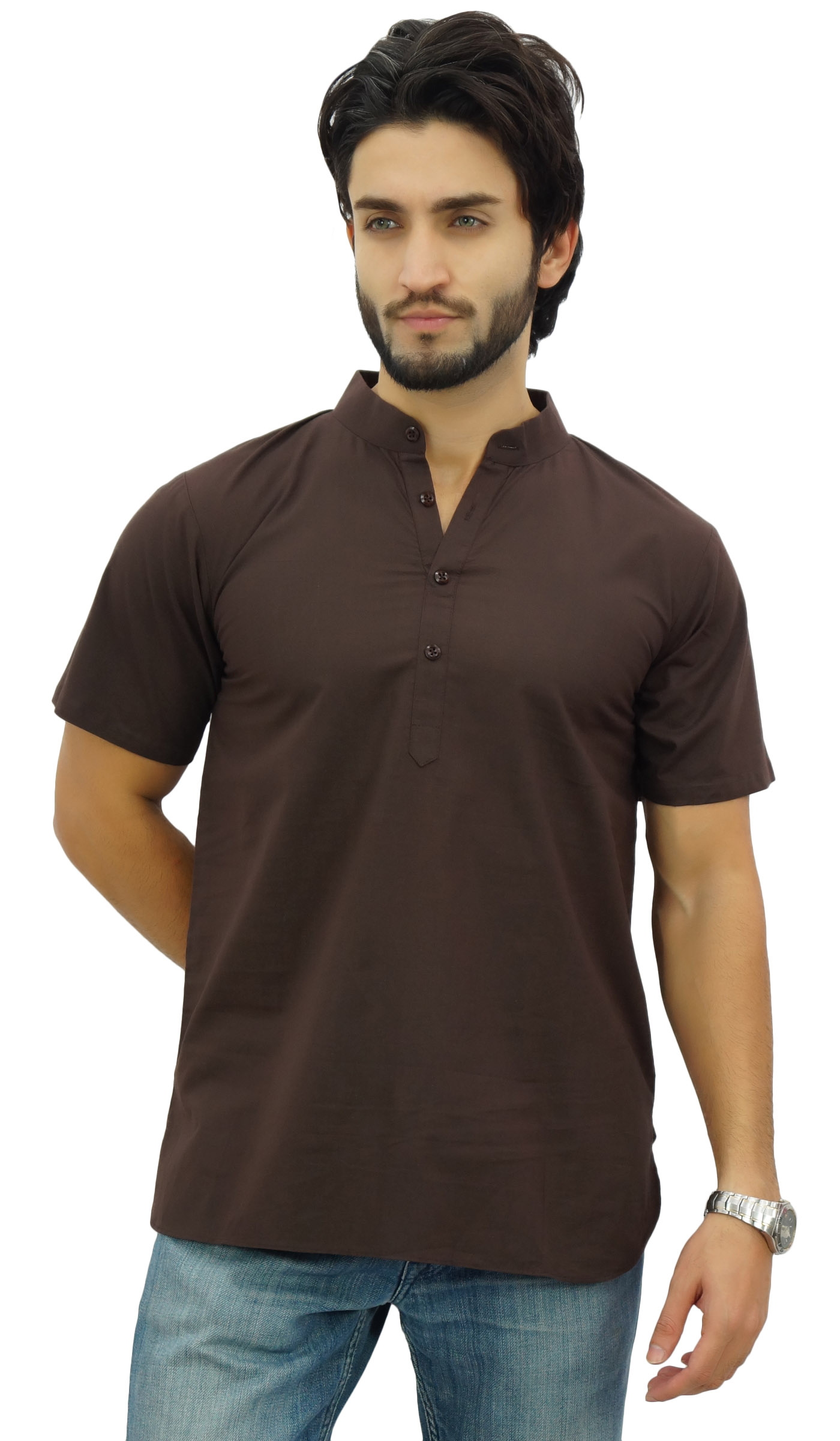 half kurta shirt