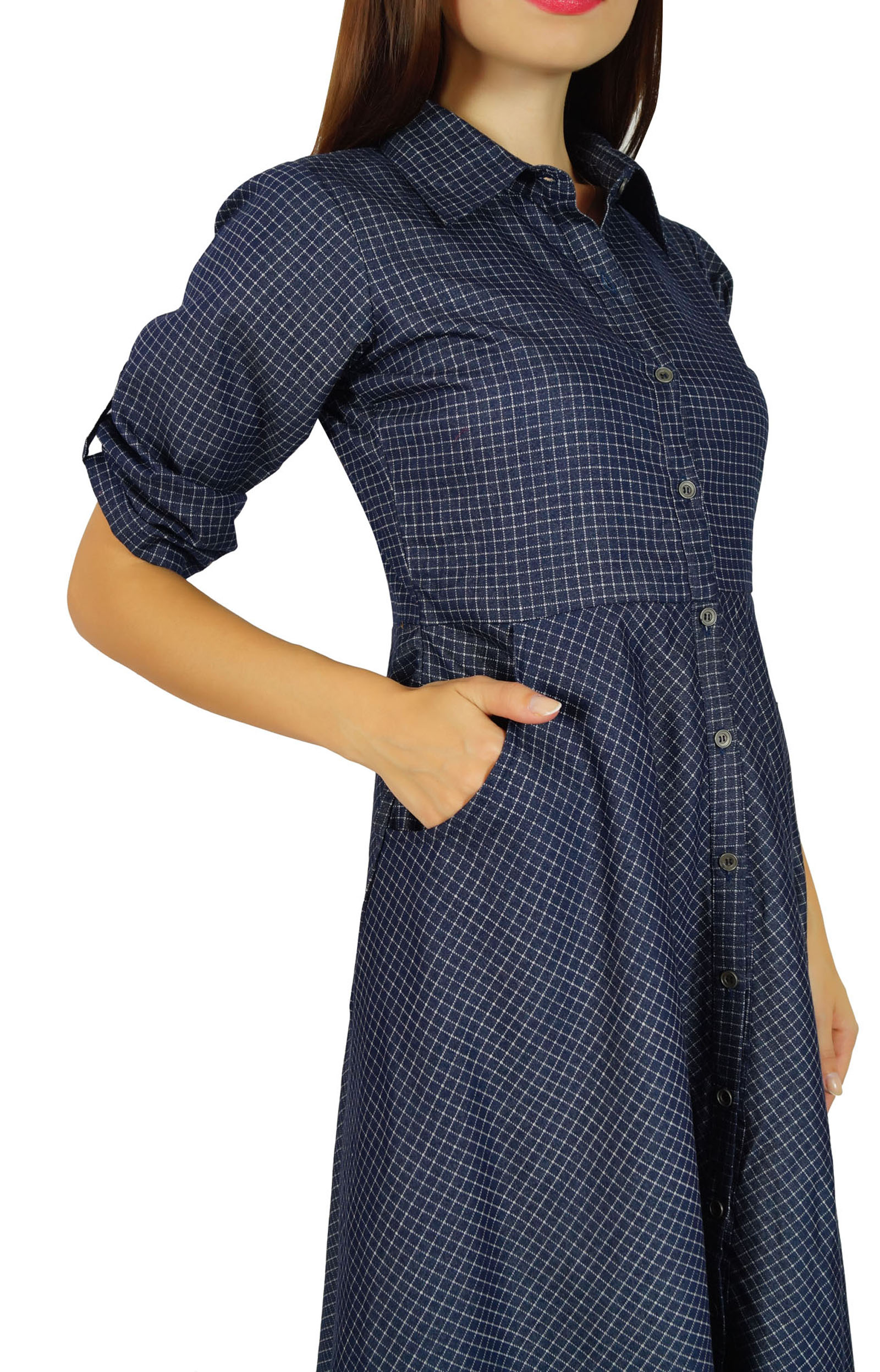 womens shirt dress with pockets