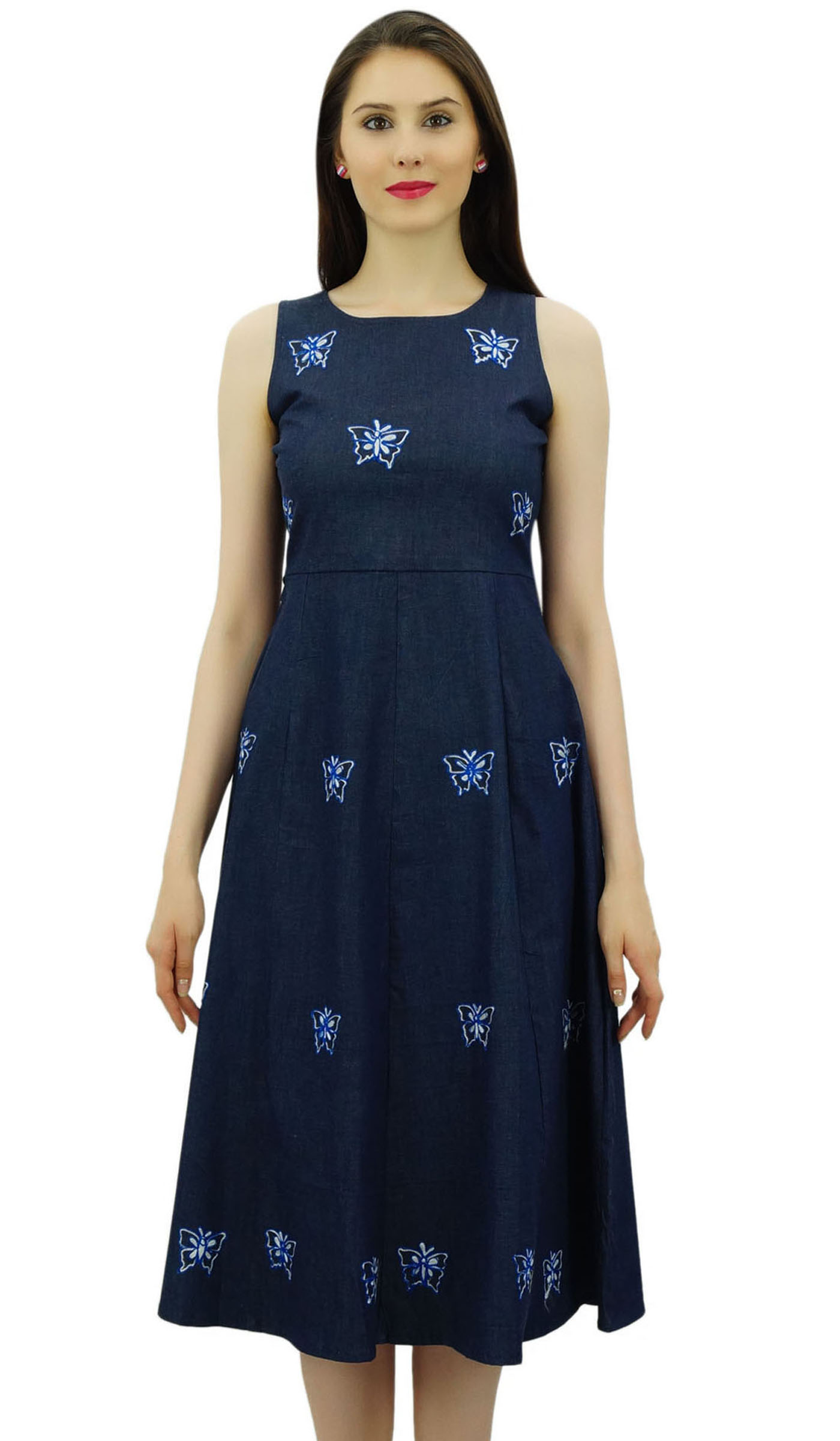 mid length shift dress