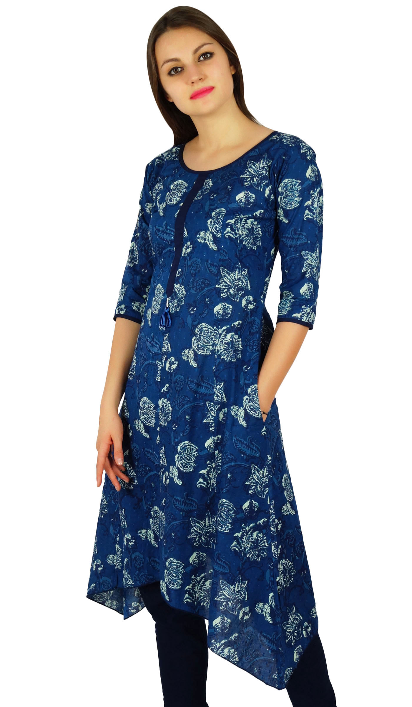 asymmetrical kurti