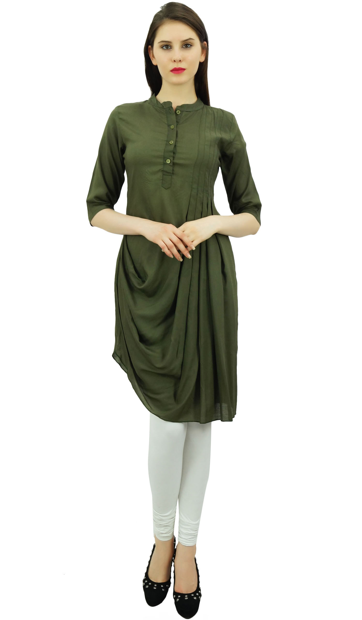 cowl kurti designs