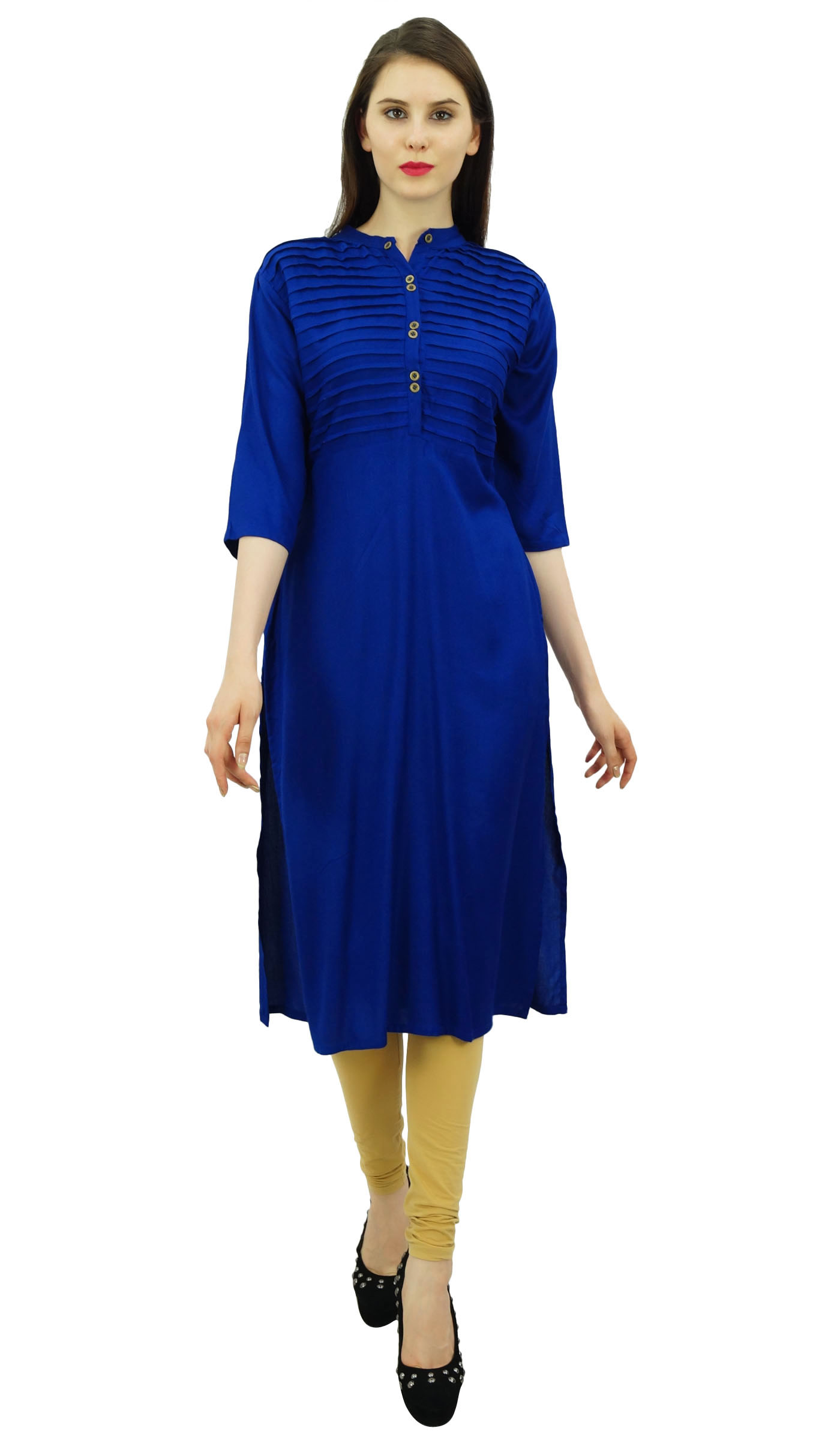 pintuck kurti designs