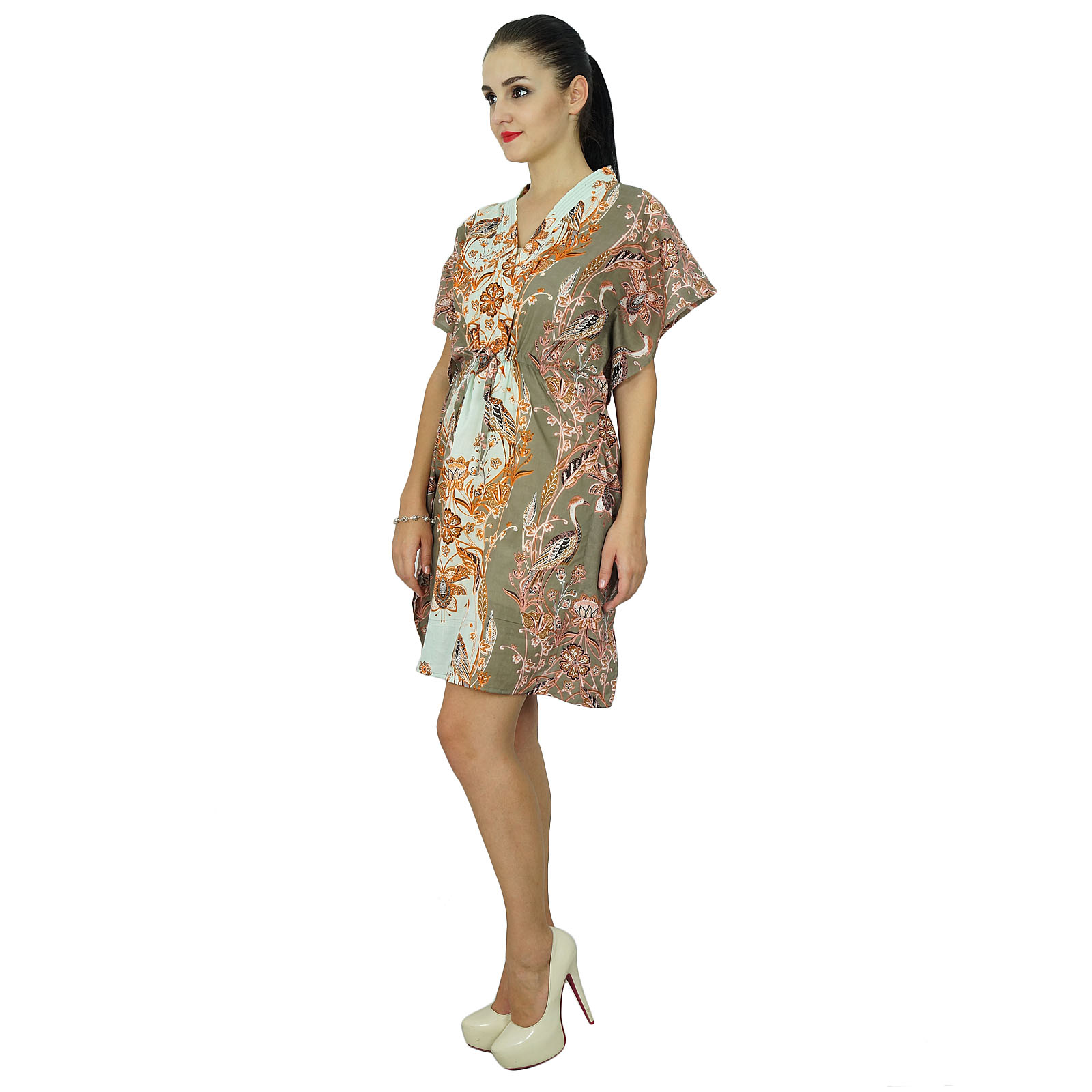 knee length kaftan