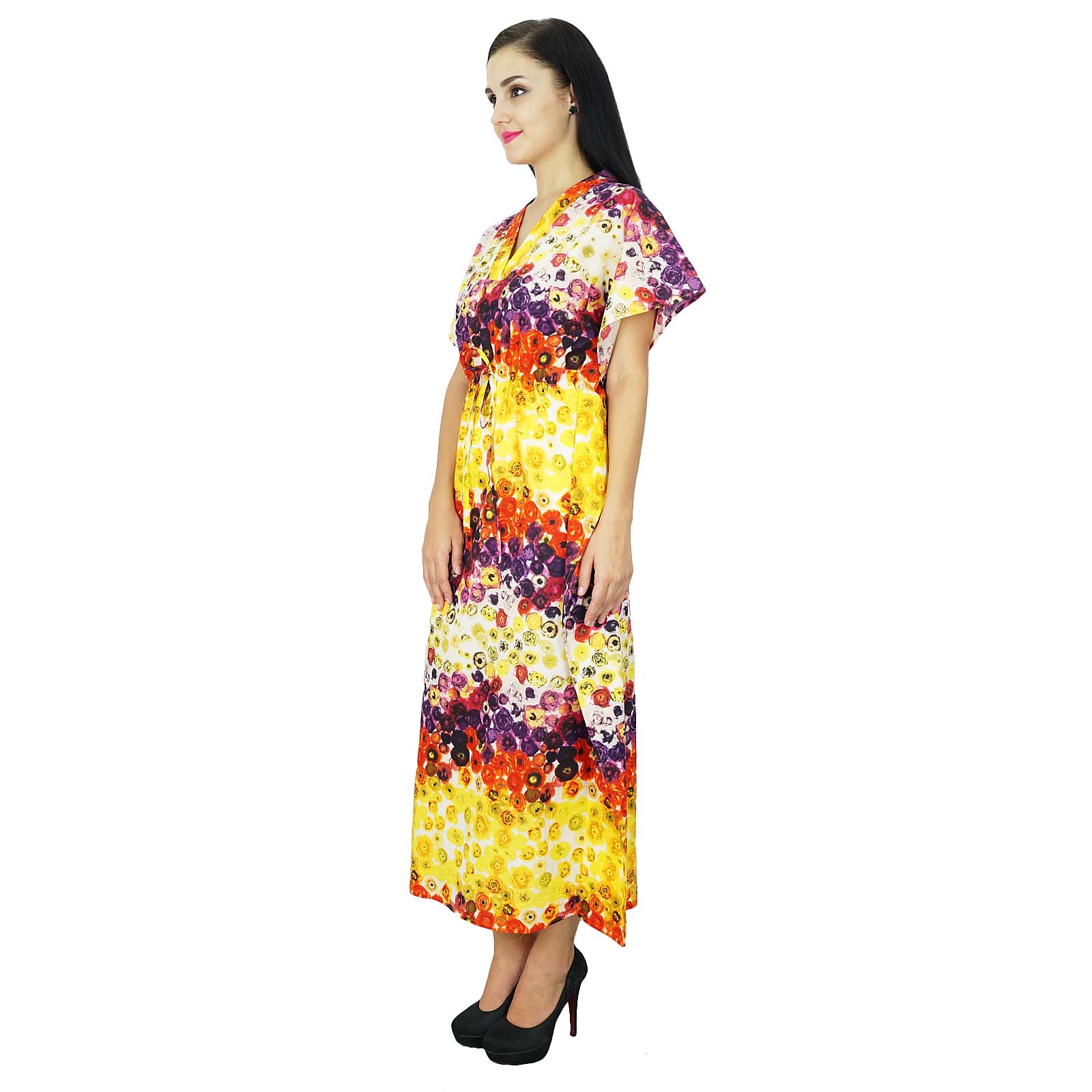 cotton kaftan night gown