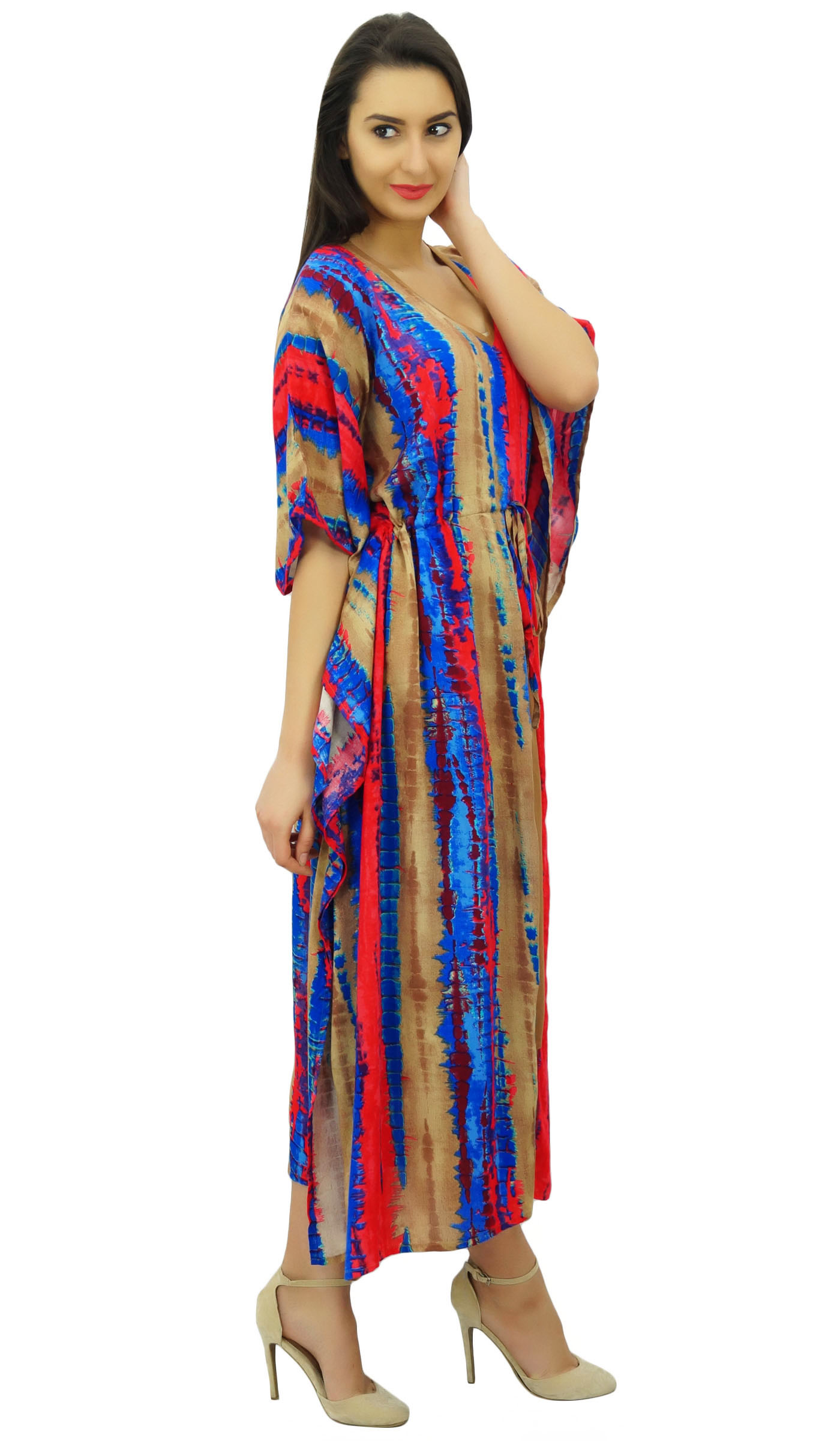 drawstring kaftan