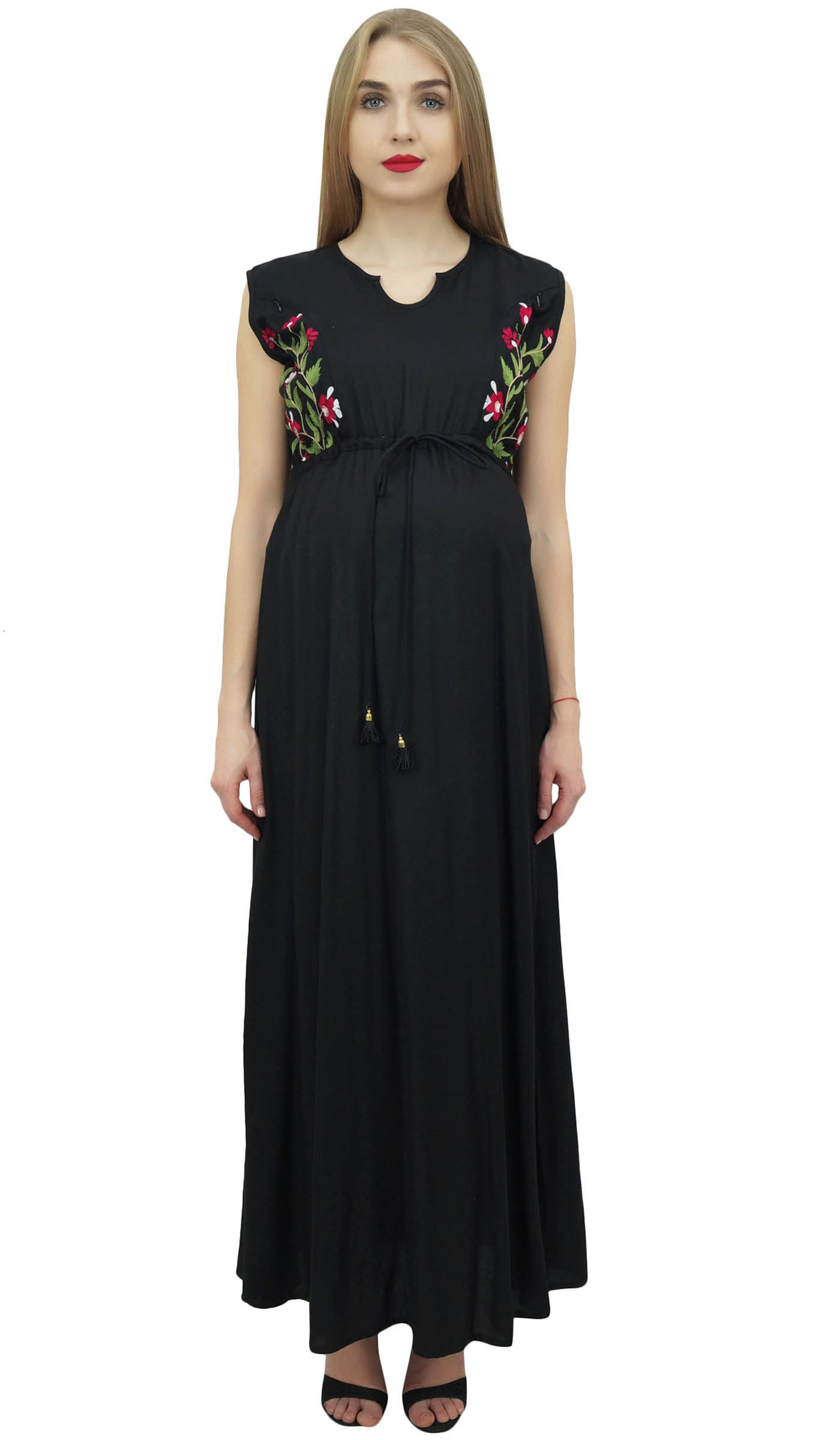 robe maxi maternité