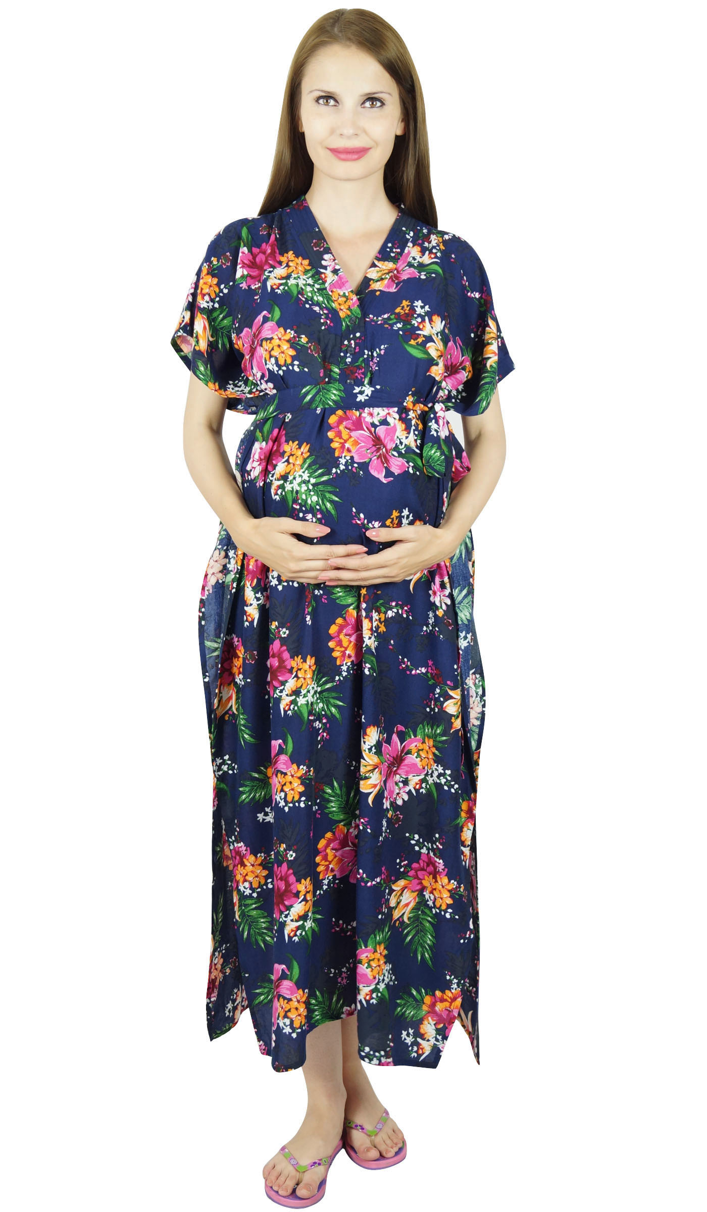 kaftan maternity gown