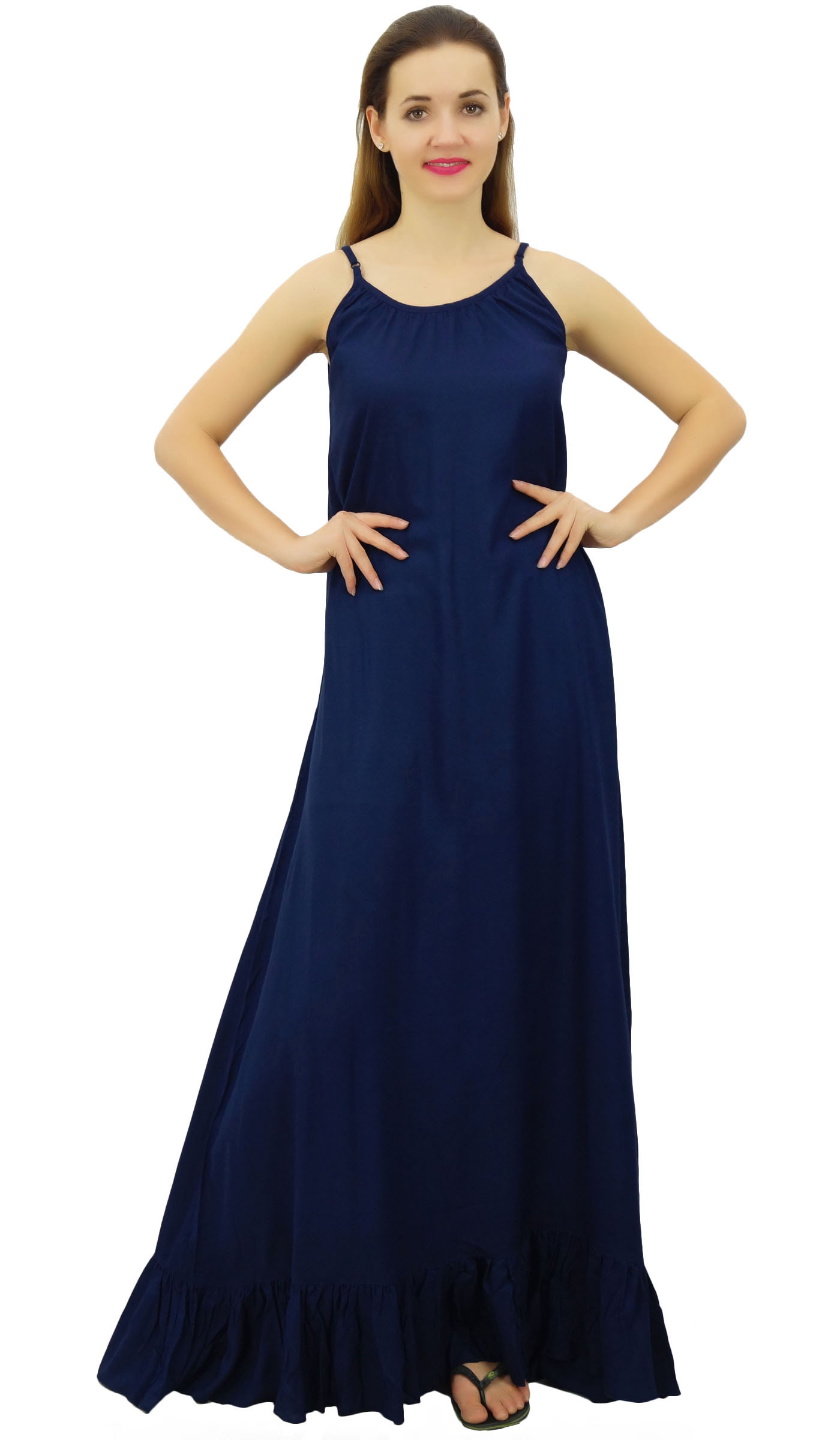 spaghetti strap night gown