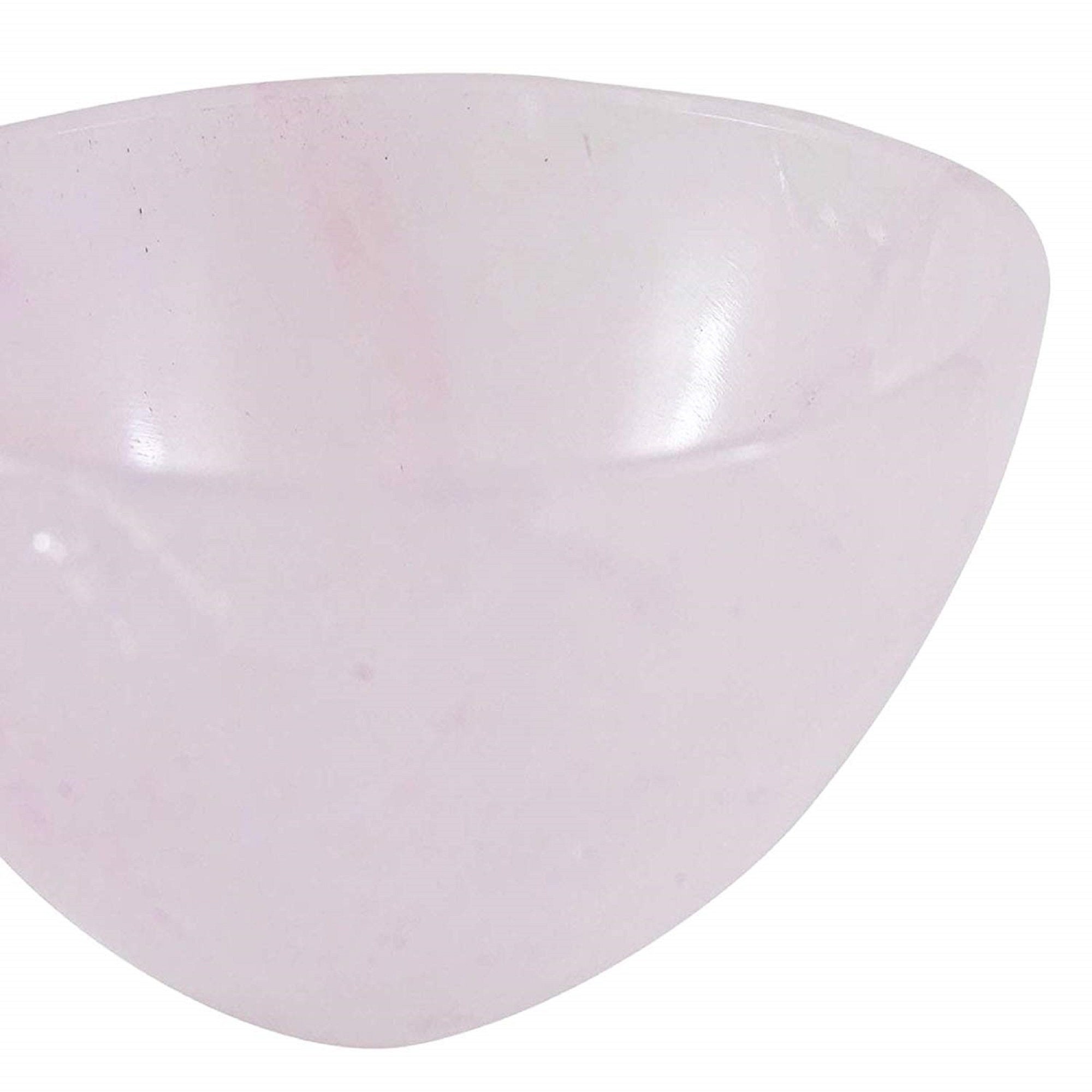 pink quartz bowl