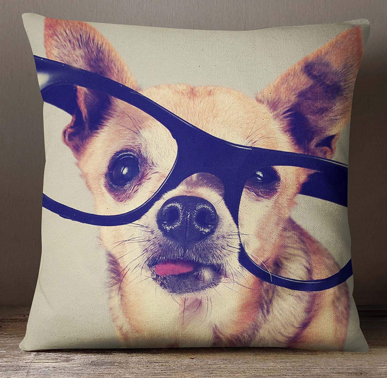 dog face throw pillows