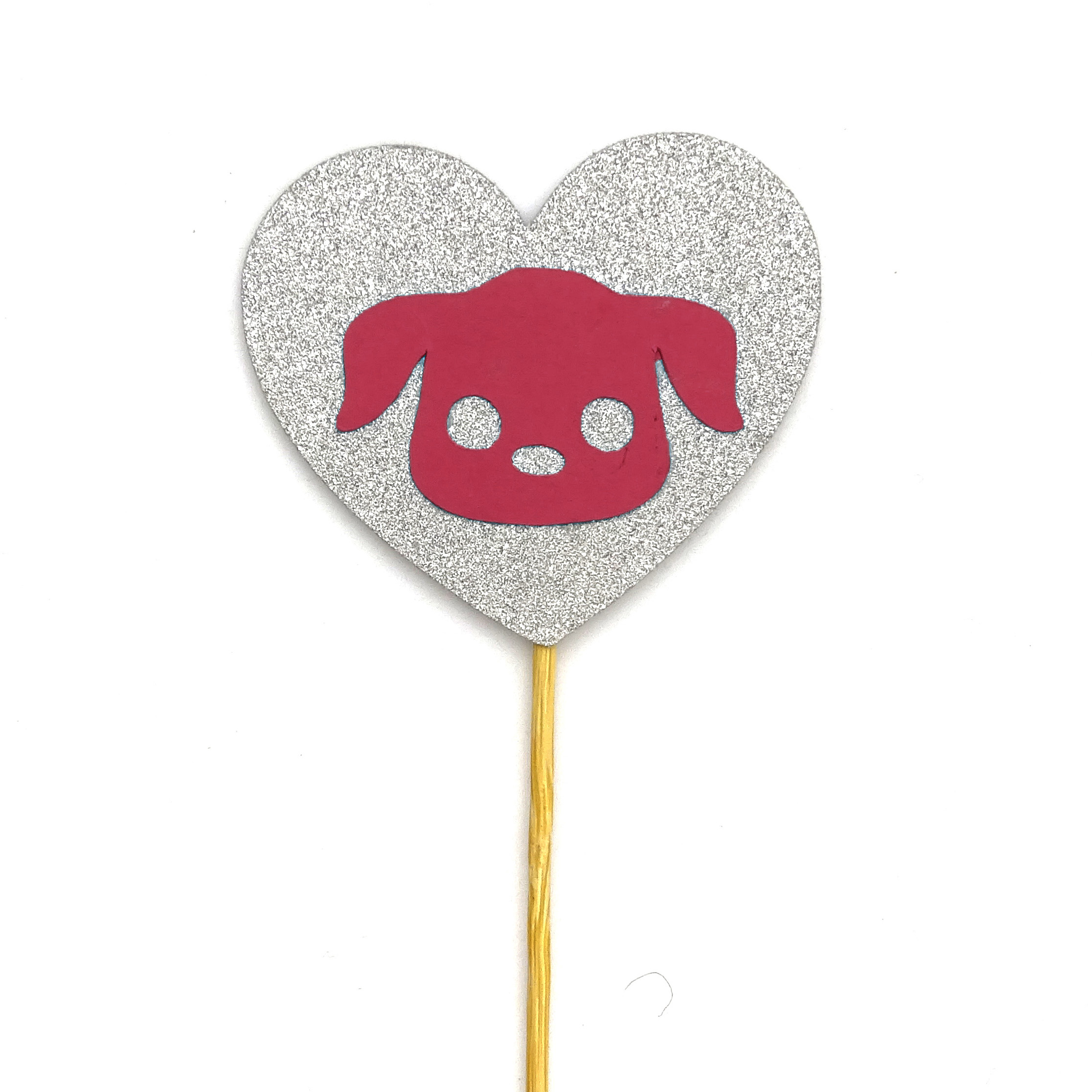Darling Souvenir Paillette Chien De Coeur Emoji Forme De Petit Gateau Dwa Ebay