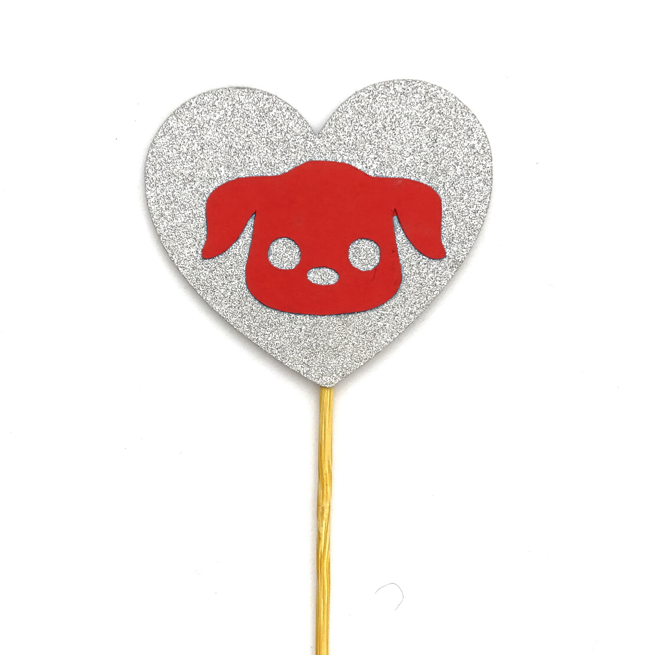 Darling Souvenir Paillette Chien De Coeur Emoji Forme De Petit Gateau Dwa Ebay