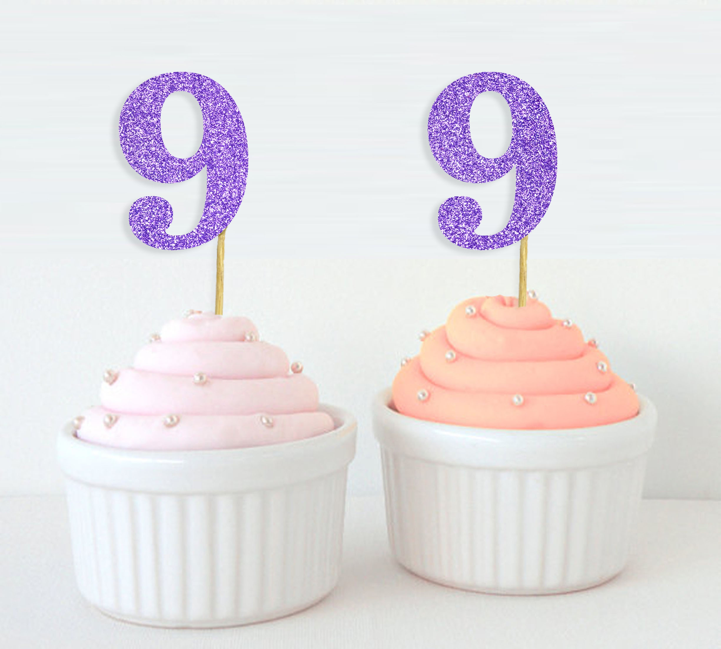 Darling Souvenir Numero 9 Anniversaire Annee De Petit Gateau Hauts Qs9 Ebay