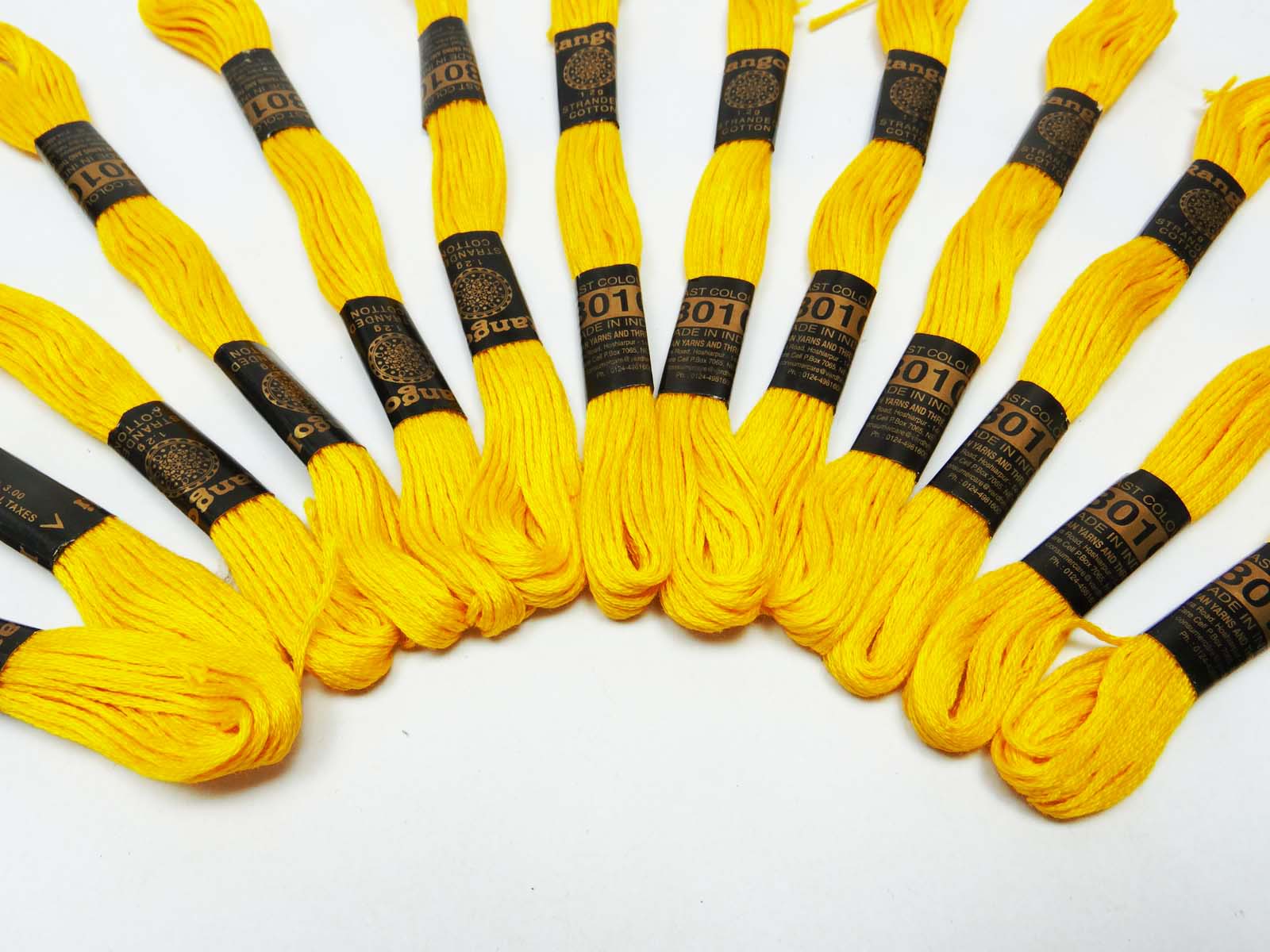 25 Pcs Cotton Blue Thread Sewing Needlepoint Floss Skein Stitch-3tn | eBay