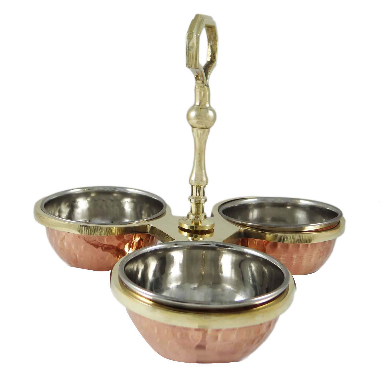 Dinnerware For Indian Best Side Dishes Condiment Pickle Holder 3 Bowls Pcs 
