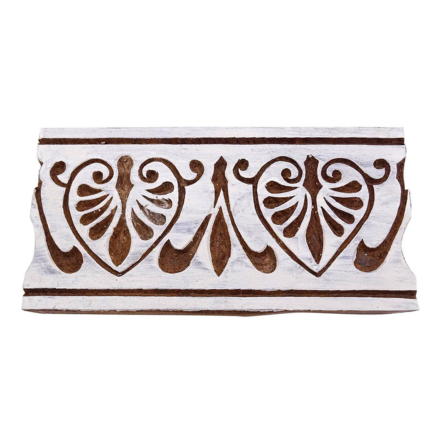 Indian Floral Stamp Super intense SALE Decorative Block Stamps Wooden Textile Wood online shopping