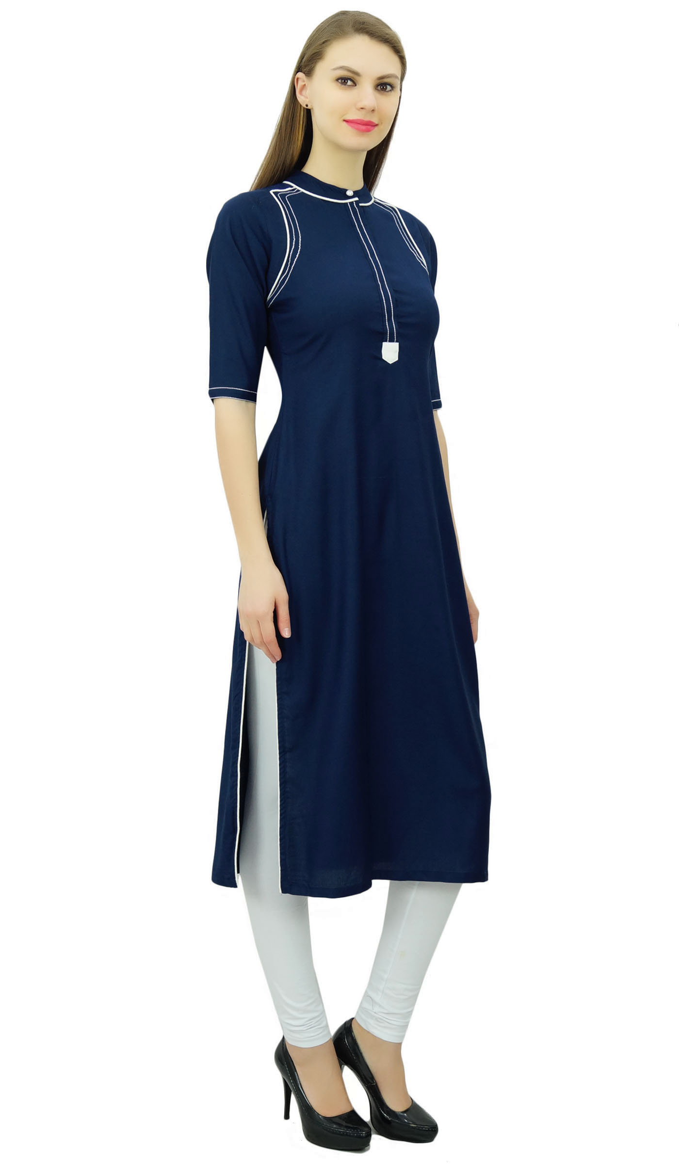 shirt collar ladies kurta