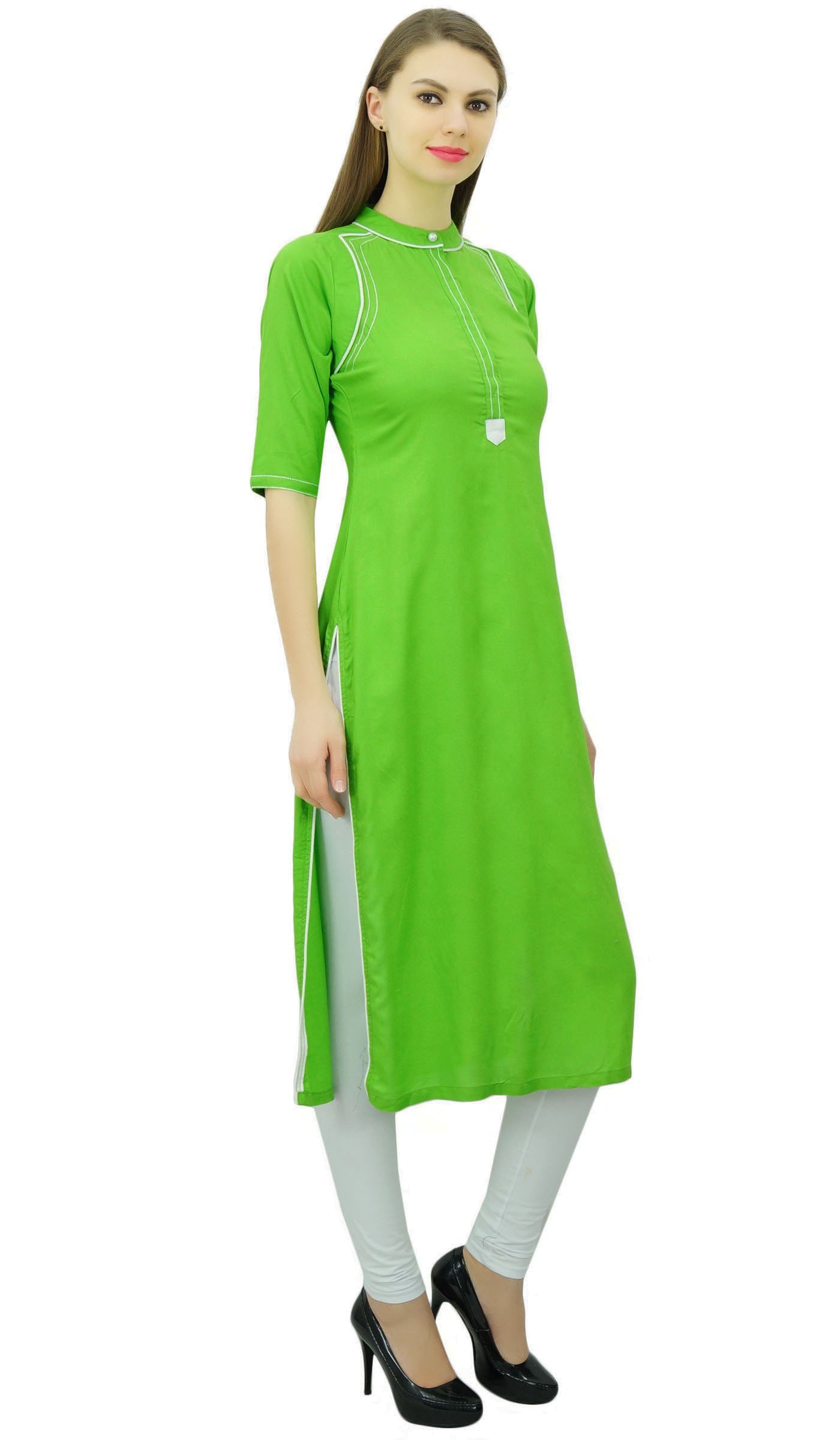 shirt collar ladies kurta
