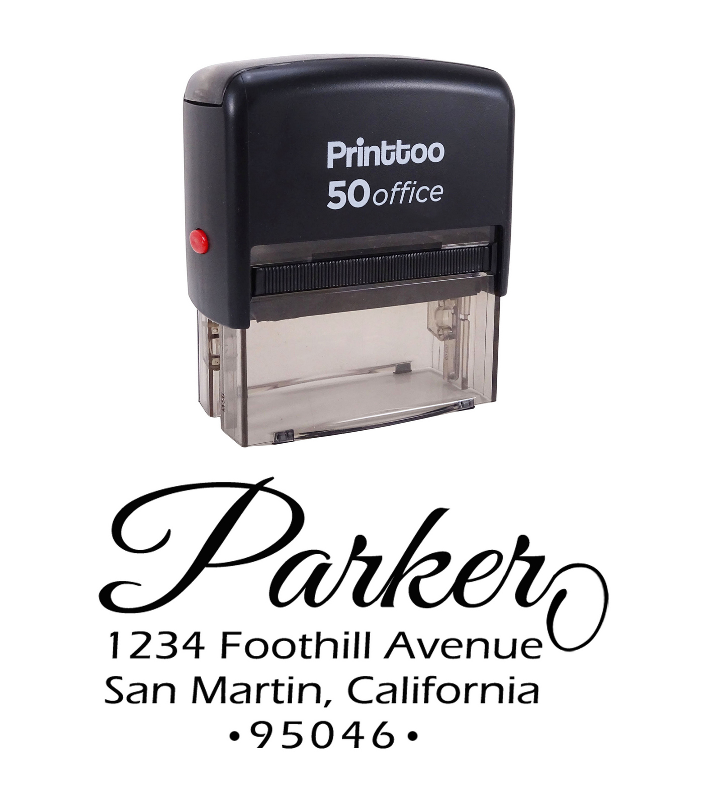 Personalized photo and address self-inking rubber stamp Photo stamp Weddings 