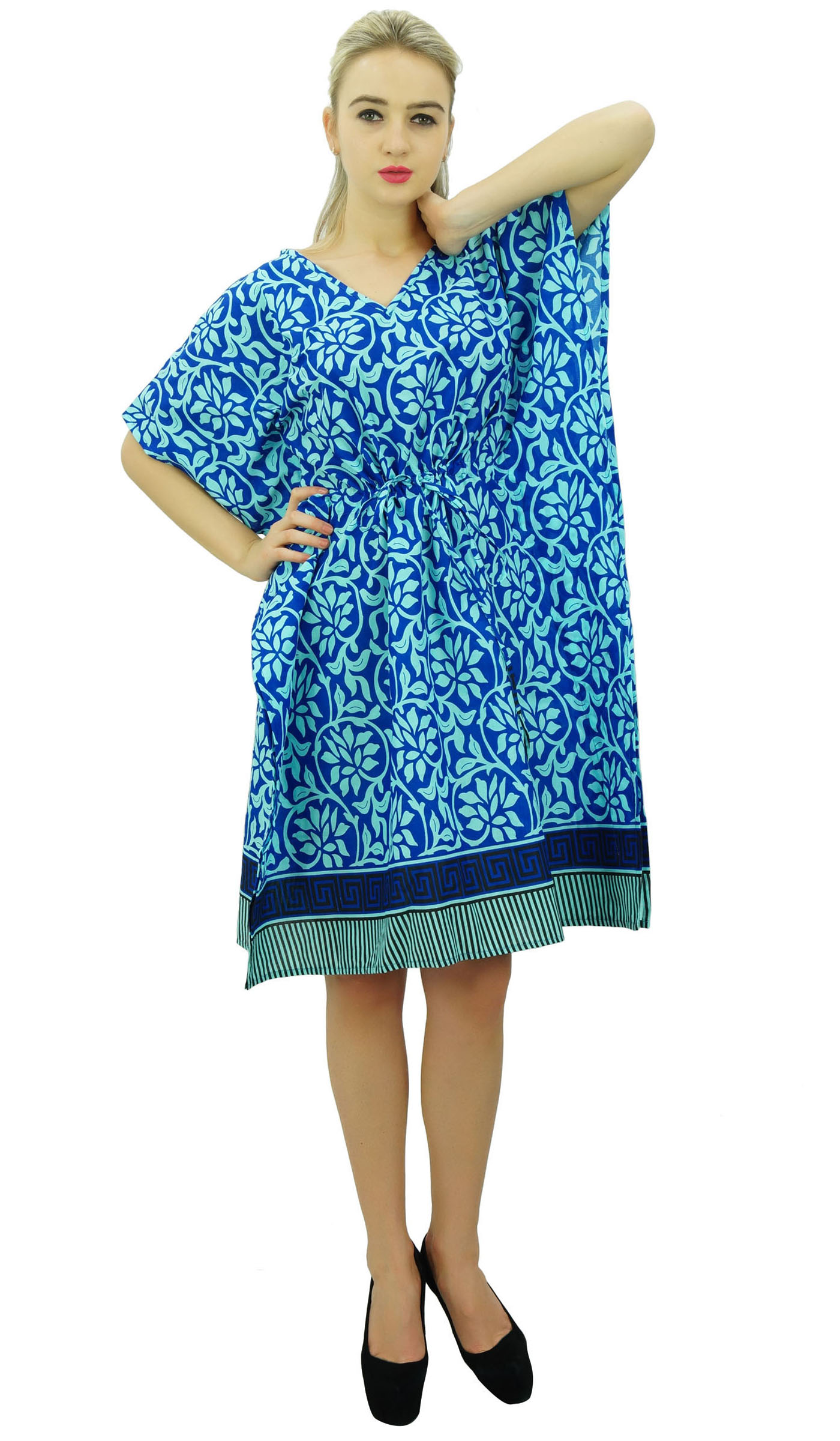 drawstring kaftan