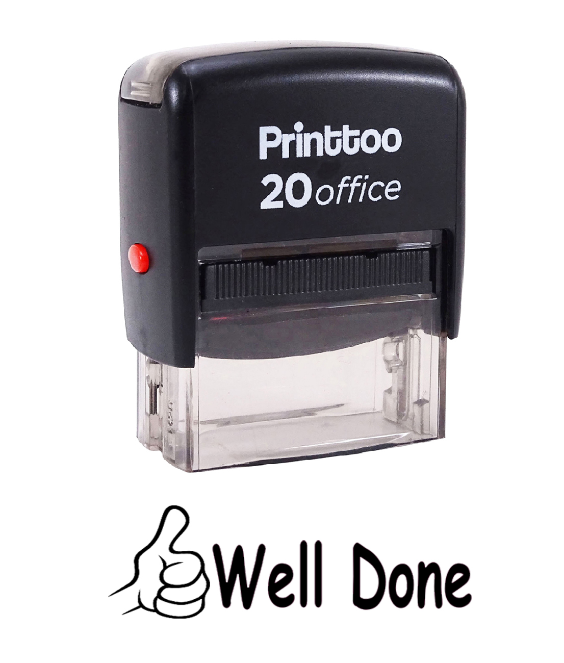 Printtoo Well Done Self Inking Rubber Stamp Office Stationary Custom Aje Ebay