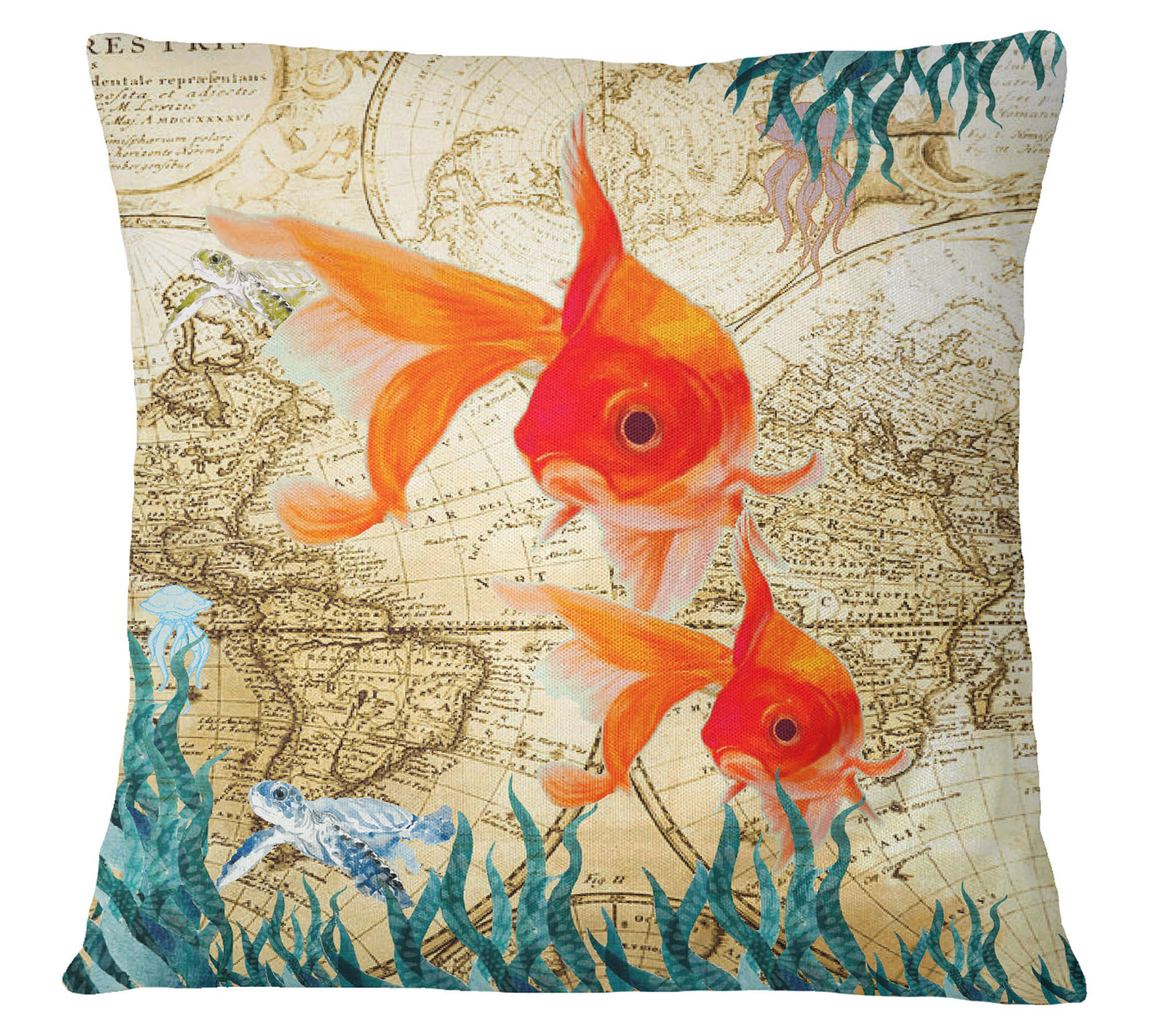 goldfish cushion