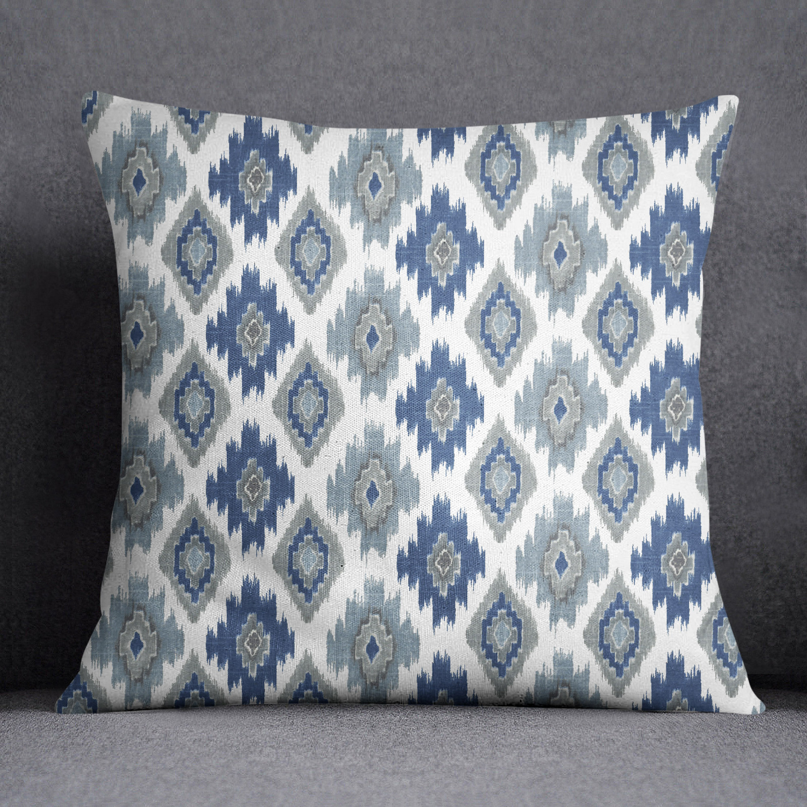 blue cushions