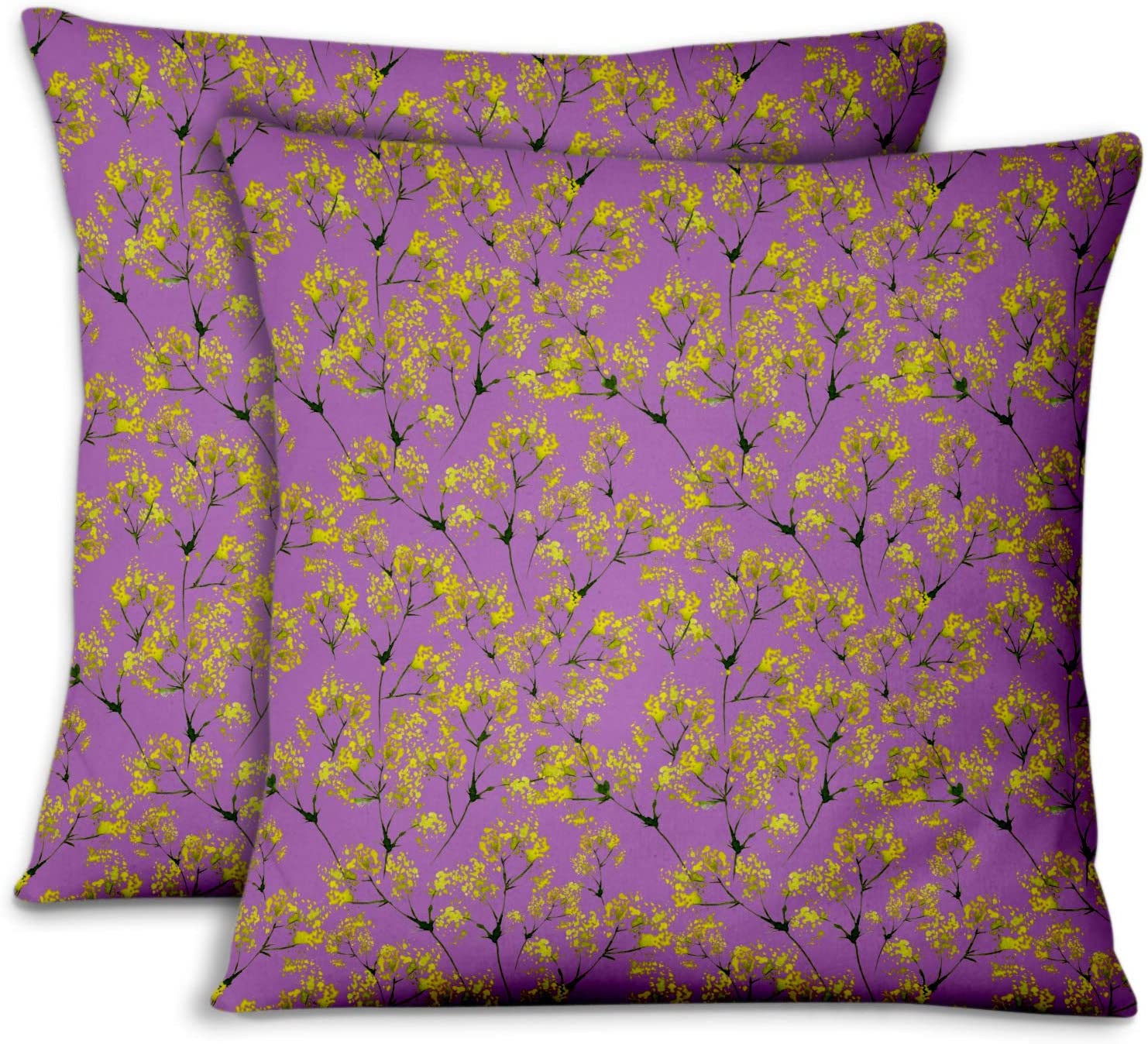 purple sofa cushions