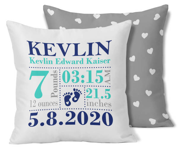 personalized birth pillow