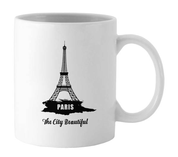 Paris City Of Love Printed Mug 